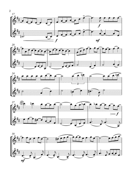 How Deep Is Your Love From Saturday Night Fever Violin Duet Page 2
