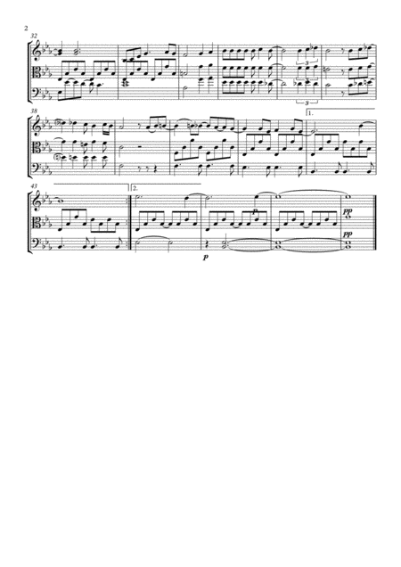 How Deep Is Your Love From The Motion Picture Saturday Night Fever String Trio With Viola Page 2