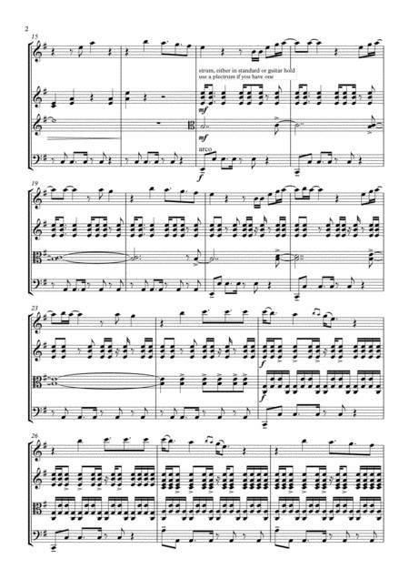 How Deep Is Your Love String Quartet Page 2