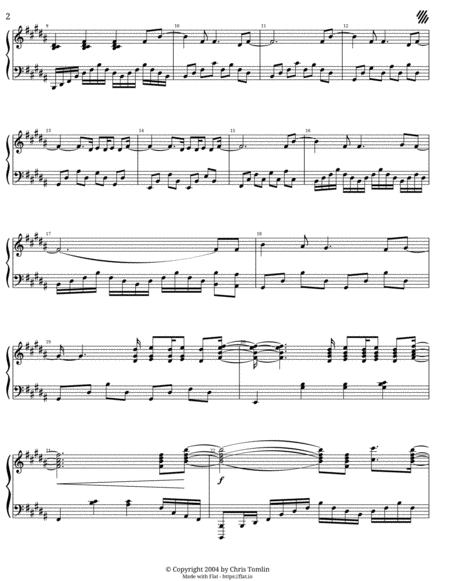 How Great Is Our God Piano Solo Page 2