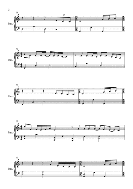 How Long Will I Love You By Ellie Goulding Easy Piano Page 2