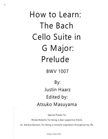 How To Learn The Bach Cello Suite In G Major Prelude Page 2