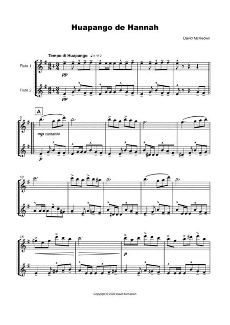 Huapango De Hannah For Flute Duet Page 2