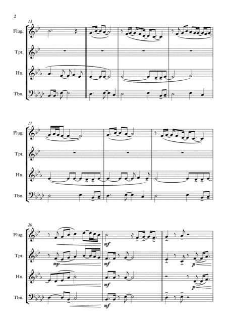 Human Nature For Brass Quartet Page 2