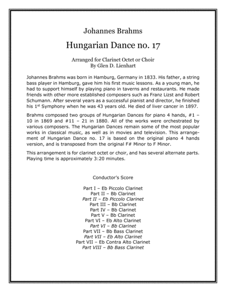 Hungarian Dance No 17 Page 2