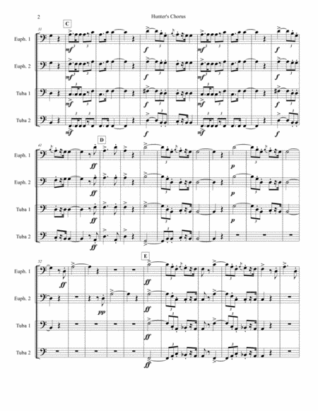 Hunters Chorus From Tannhauser Page 2