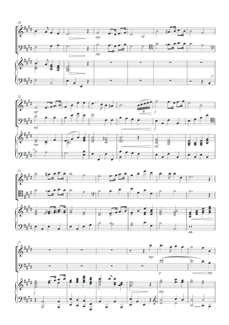 Hymn For Piano Trio Sing On Ye Joyful Pilgrims Page 2