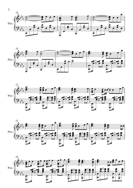 Hymn For The Weekend By Coldplay Piano Page 2