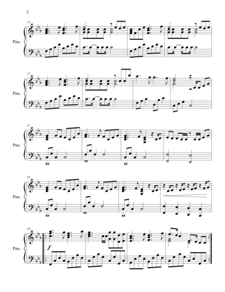 Hymn For The Weekend Piano Solo Page 2