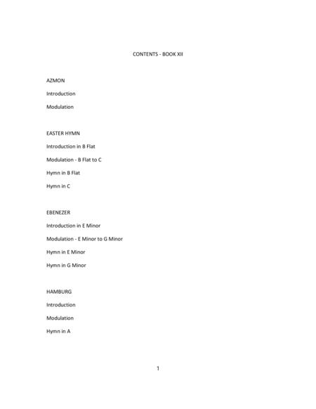 Hymn Introductions And Modulations Book Xii Page 2