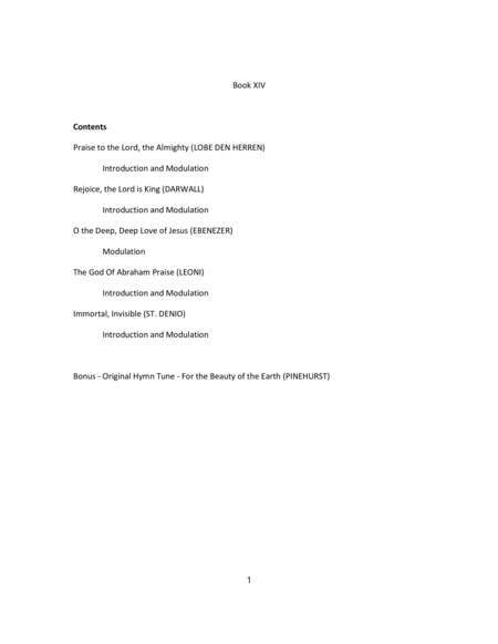 Hymn Introductions And Modulations Book Xv Page 2