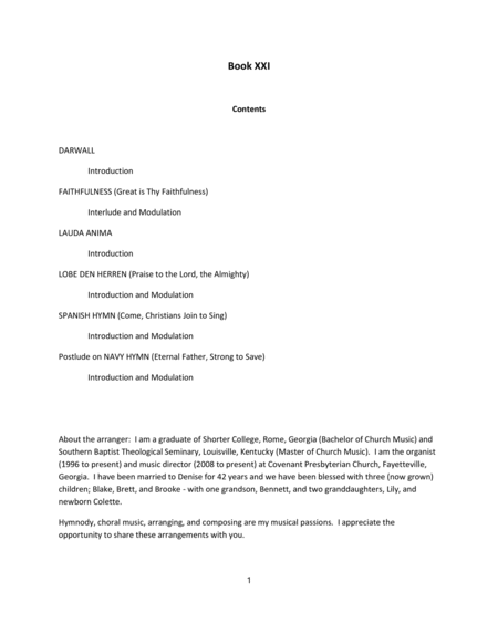 Hymn Introductions And Modulations Book Xxi Page 2