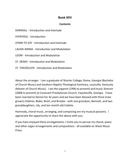 Hymn Introductions And Modulations Book Xxv Page 2