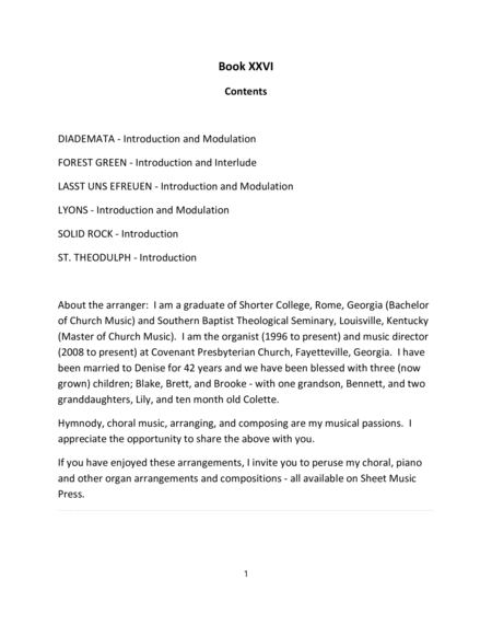 Hymn Introductions And Modulations Book Xxvi Page 2