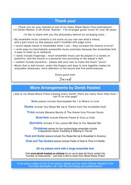 Hymne Vangelis For Flute Guitar Page 2