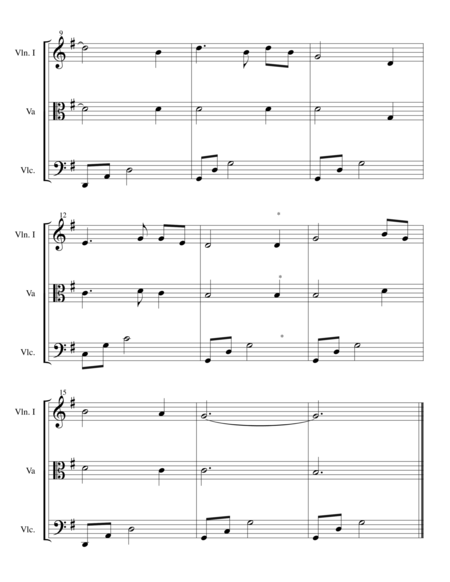 Hymns For String Trio Book 1 Violin Viola Cello Page 2