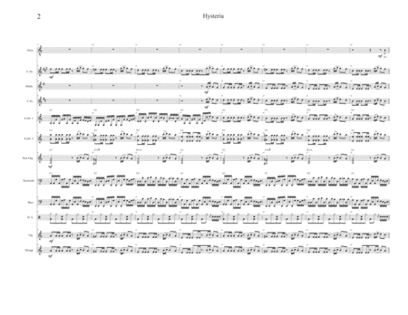 Hysteria For Large Ensemble Page 2