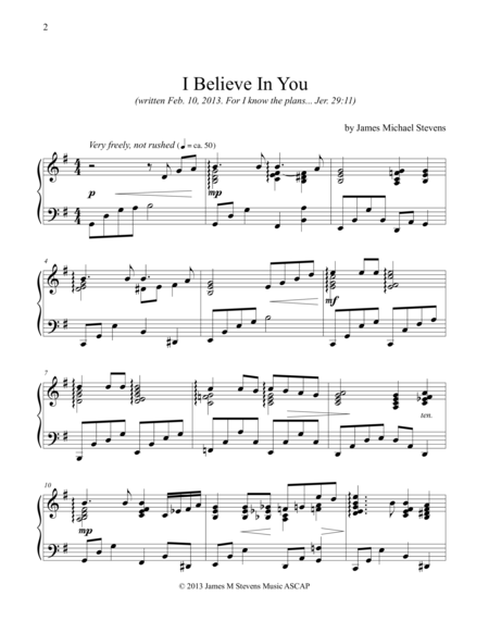 I Believe In You Page 2