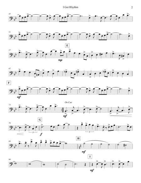 I Got Rhythm Bass Page 2