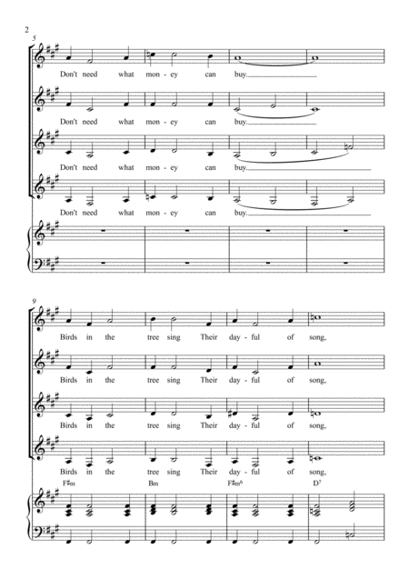 I Got Rhythm Ssaa Choir With Piano Page 2