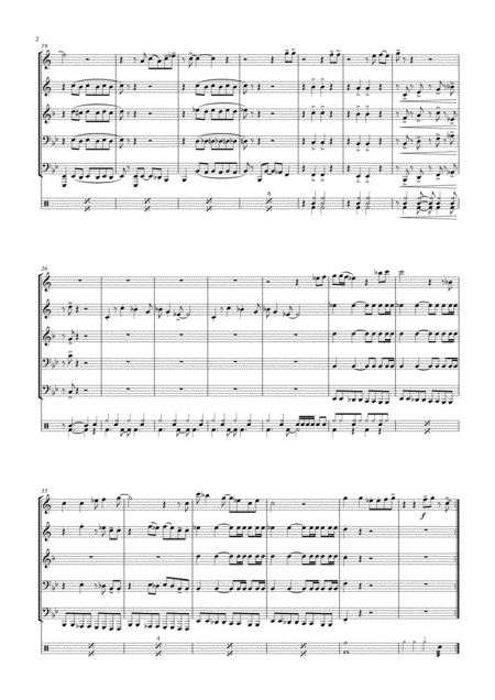 I Got You I Feel Good For Brass Quintet Page 2