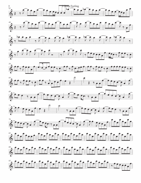 I Gotta Feeling Flute Easy Key Of C Page 2
