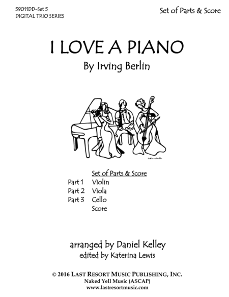 I Love A Piano For String Trio Violin Viola Cello Page 2