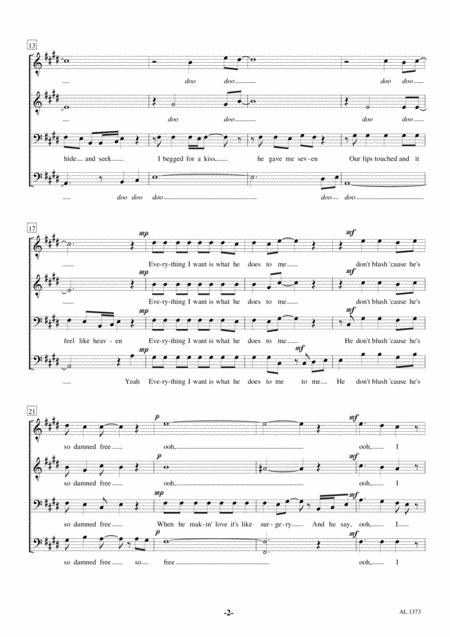 I Love U In Me Ttbb Piano Page 2