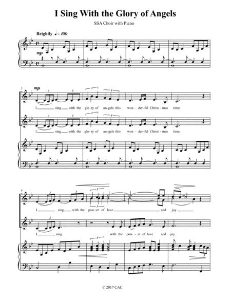 I Sing With The Glory Of Angels Page 2