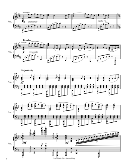 I Surrender All For Piano Page 2