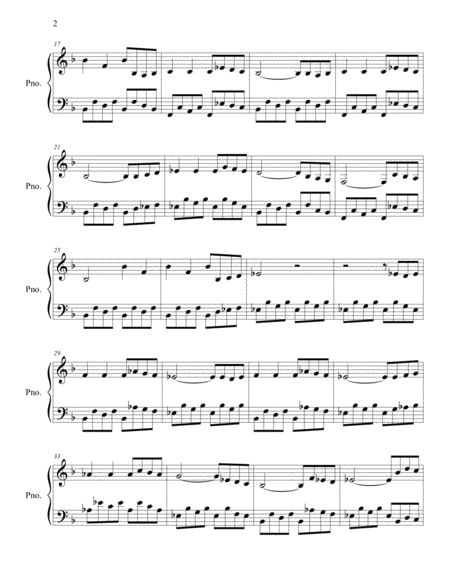 I Walk The Line Piano Solo Page 2