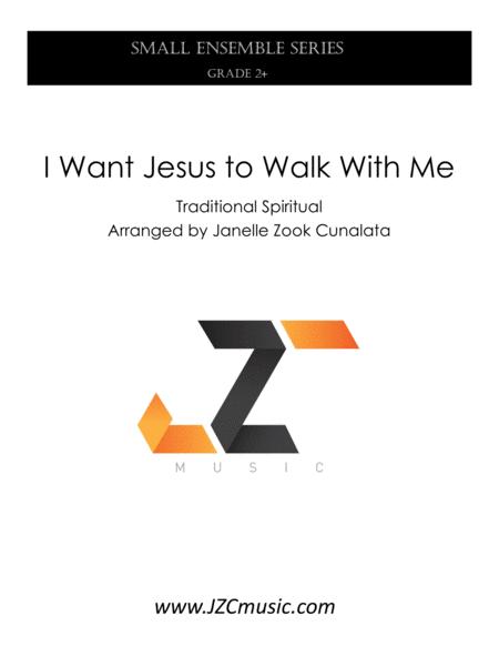 I Want Jesus To Walk With Me Oboe Flute Piano Page 2