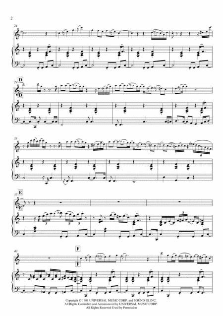 I Will Call Upon The Lord Piano Flute Page 2