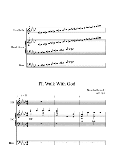 I Will Walk With God Page 2