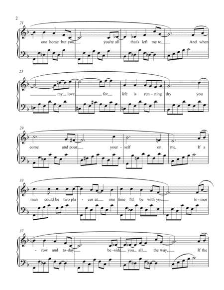 If By Bread Piano Solo Page 2