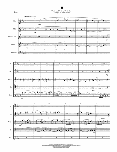 If For Woodwind Quintet Page 2