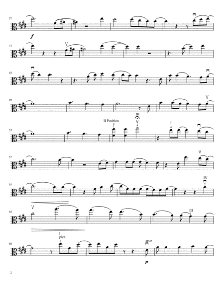 If I Could Tell Her Viola Solo Dear Evan Hansen No Piano Accompaniment Page 2