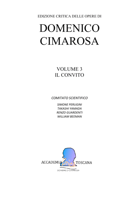 Il Convito Full Score Page 2