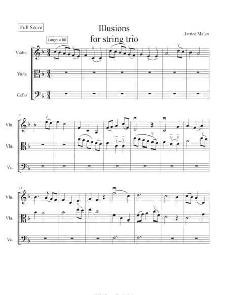 Illusions For Intermediate String Trio Page 2