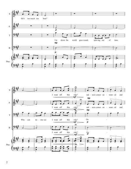 Im Yiddishen Shtetl In The Little Jewish Town A Klezmerondo For Piano Solo Page 2