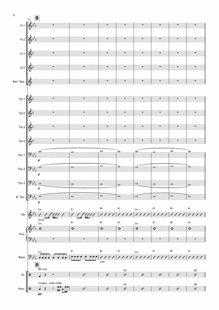 Impossible Vocal With Big Band Key Of Cm Page 2