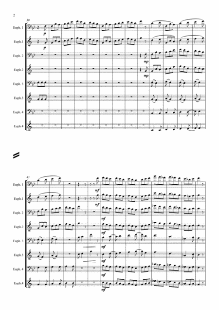 Impromptu For 4 By Derick Kane Euphonium Quartet Page 2