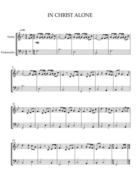 In Christ Alone Violin And Cello Page 2