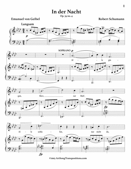 In Der Nacht Op 74 No 4 F Minor Page 2