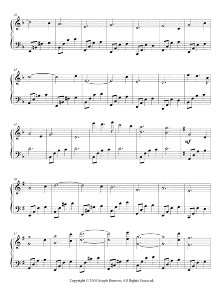 In Memoriam By Joseph Burrows Piano Solo Page 2