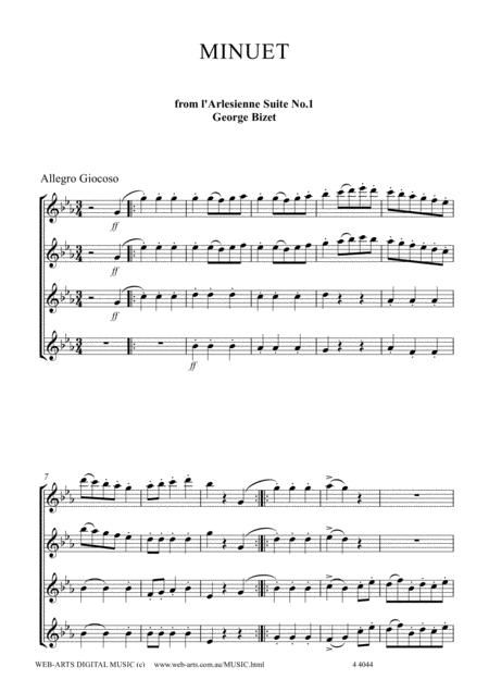 In The Bleak Midwinter Guitar Quartet Page 2