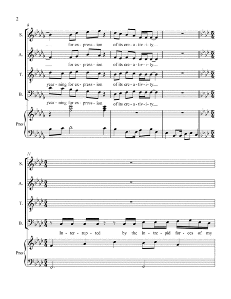 In The Bleak Midwinter Lead Sheet Page 2