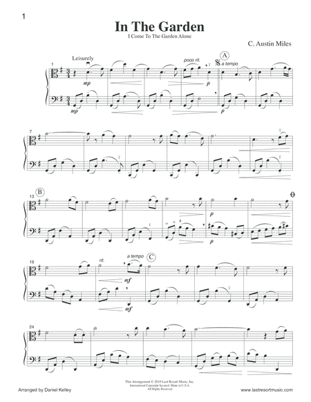 In The Garden For Viola Cello Or Bassoon Duet Music For Two Page 2