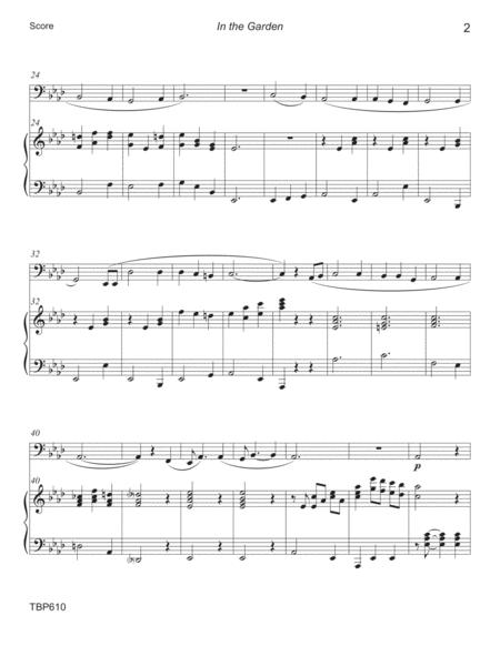 In The Garden Tuba Solo With Piano Accompaniment Medium Easy Page 2