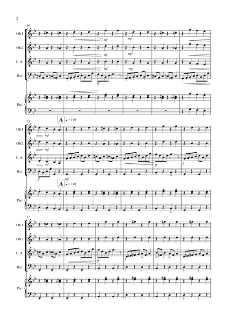 In The Hall Of The Mountain King For Double Reed Quartet Page 2